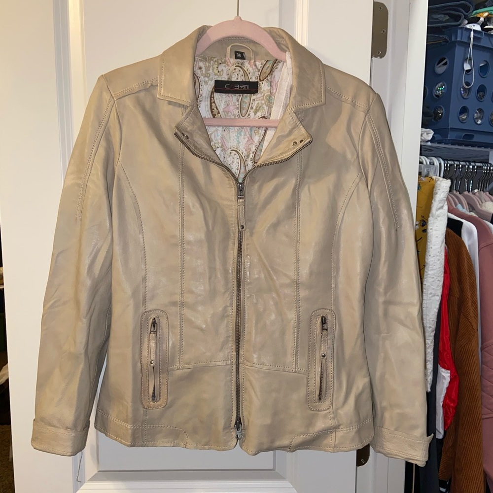 Authentic Cabrini Leather Jacket - Picture 5 of 14